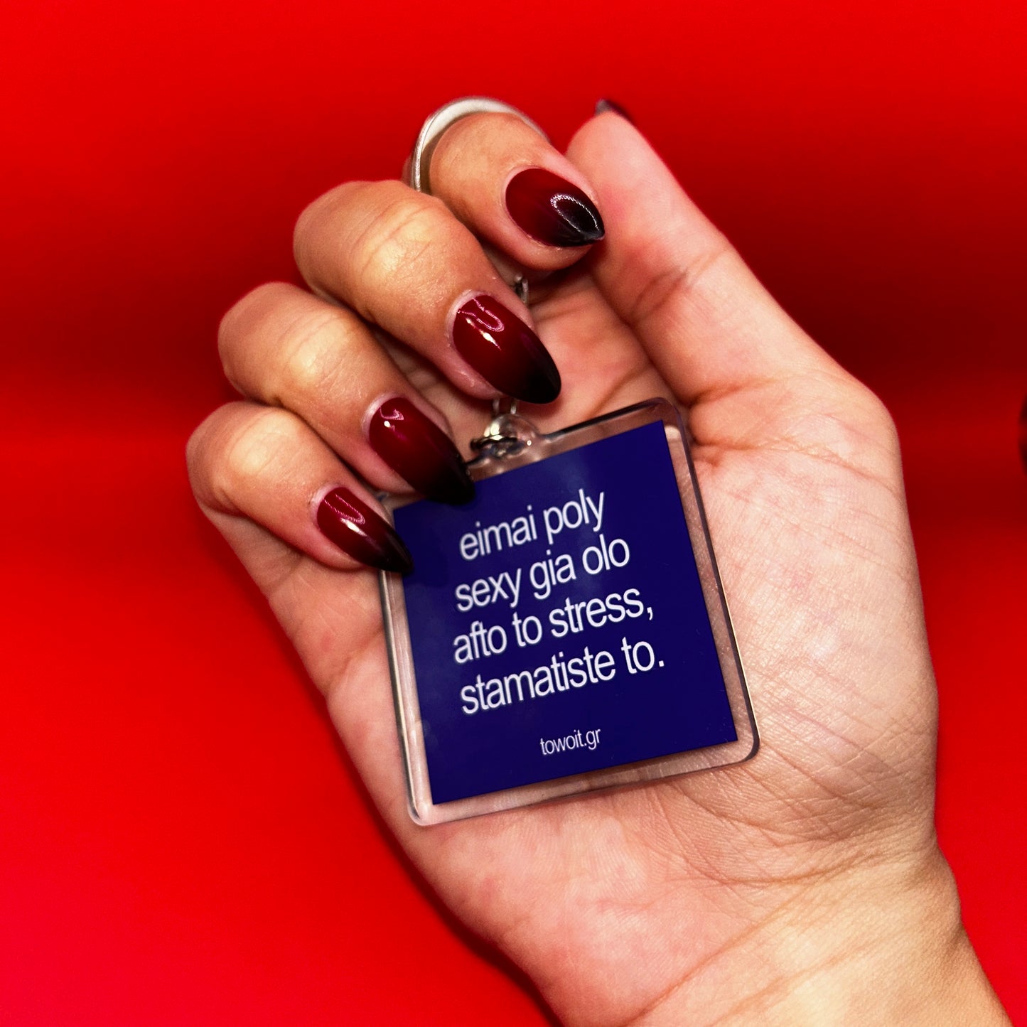 ✨towoit plexiglass keychain - sexy✨(large)