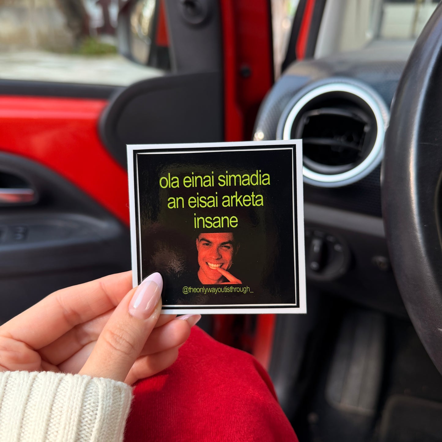 insane (meme) - 1 sticker