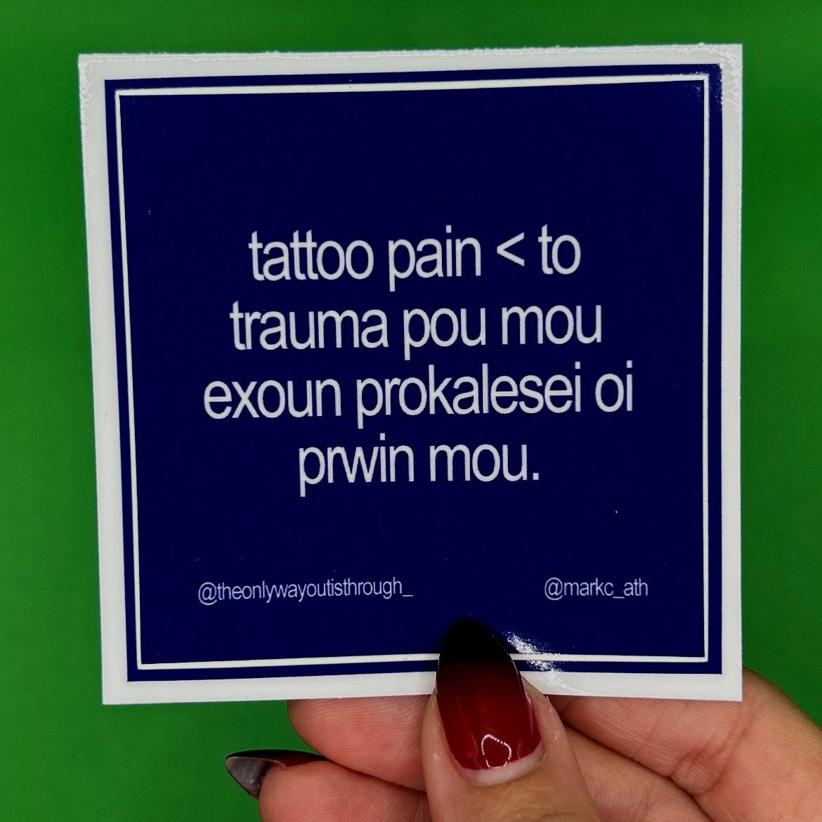 💀tattoo sticker pack💀