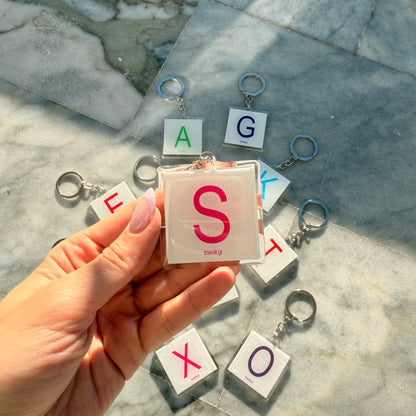 towoit plexiglass keychain - S