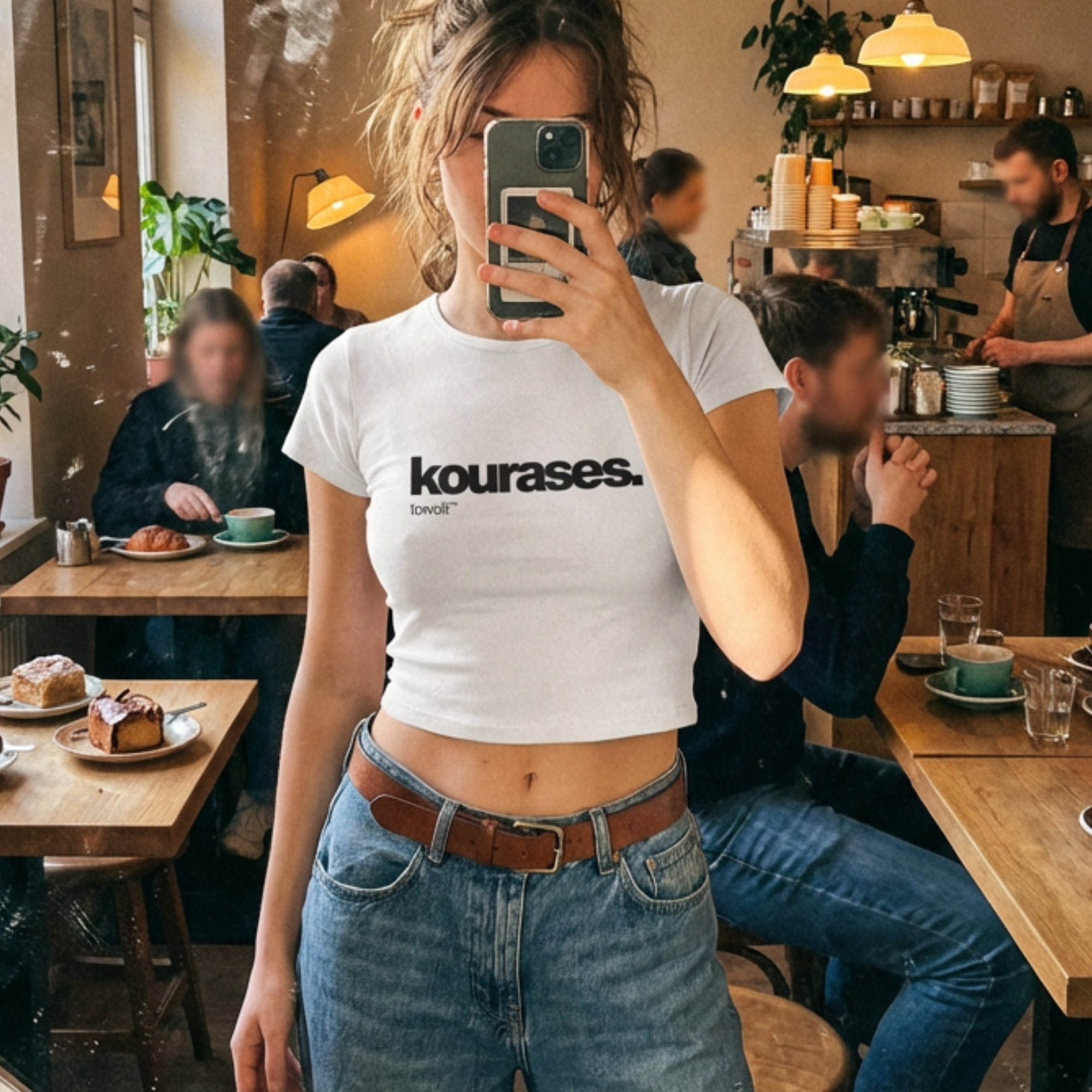 crop top - kourases