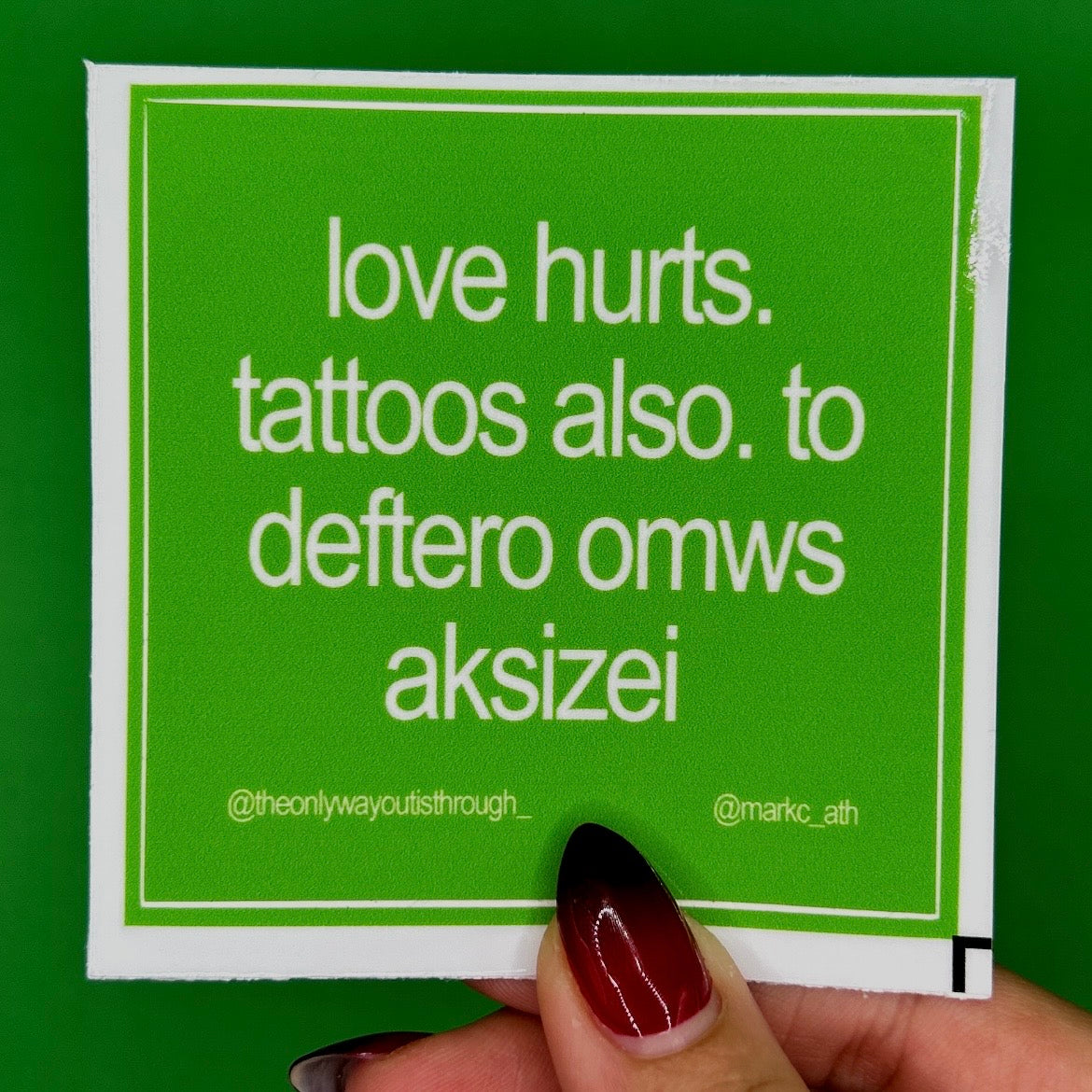 💀tattoo sticker pack💀