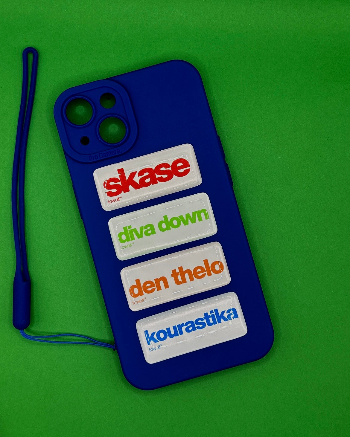 3D towoit sticker pack of 4 stickers