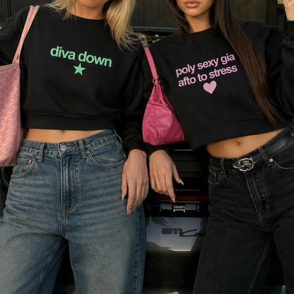 poly sexy towoit crewneck