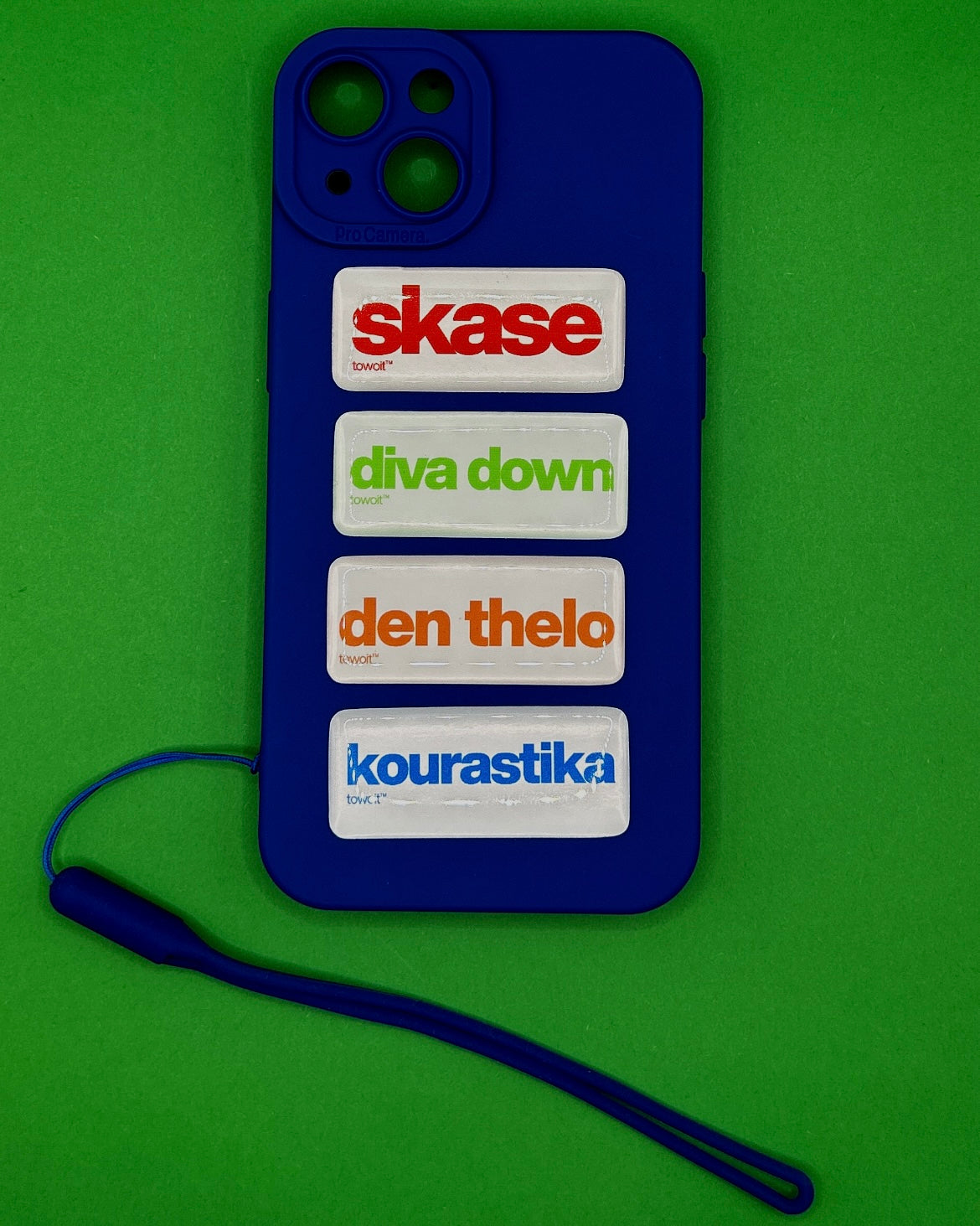 3D towoit sticker pack of 4 stickers