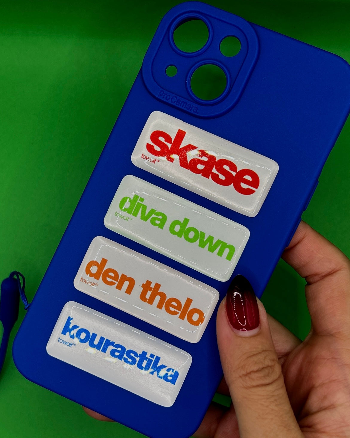 3D towoit sticker pack of 4 stickers