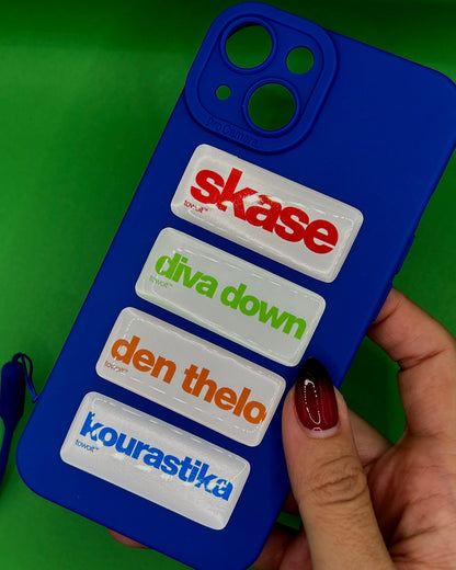 3D towoit sticker pack of 4 stickers