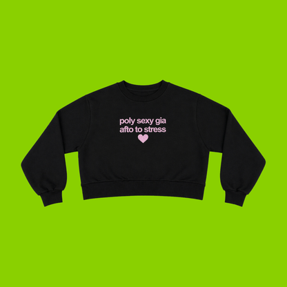 poly sexy towoit crewneck