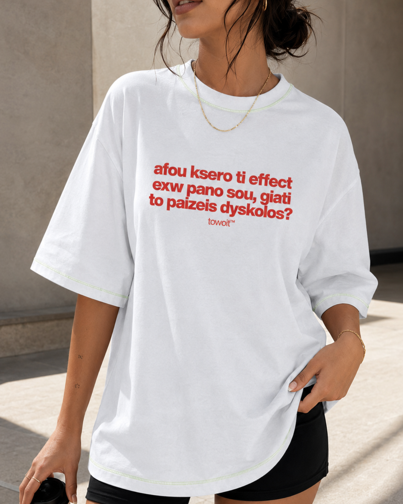 T-SHIRT - dyskolos