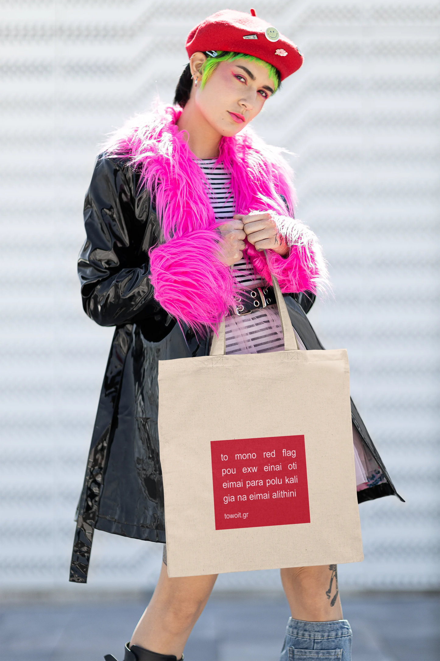 🚩red flag tote bag🚩