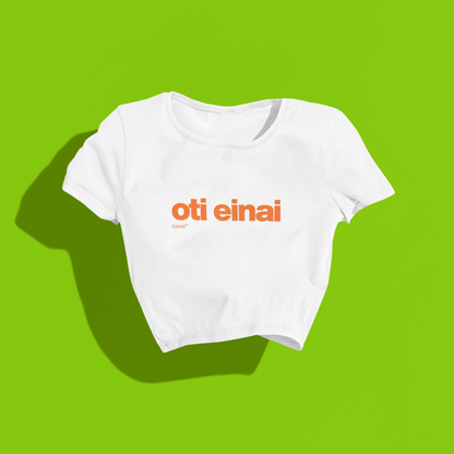 crop top - oti einai