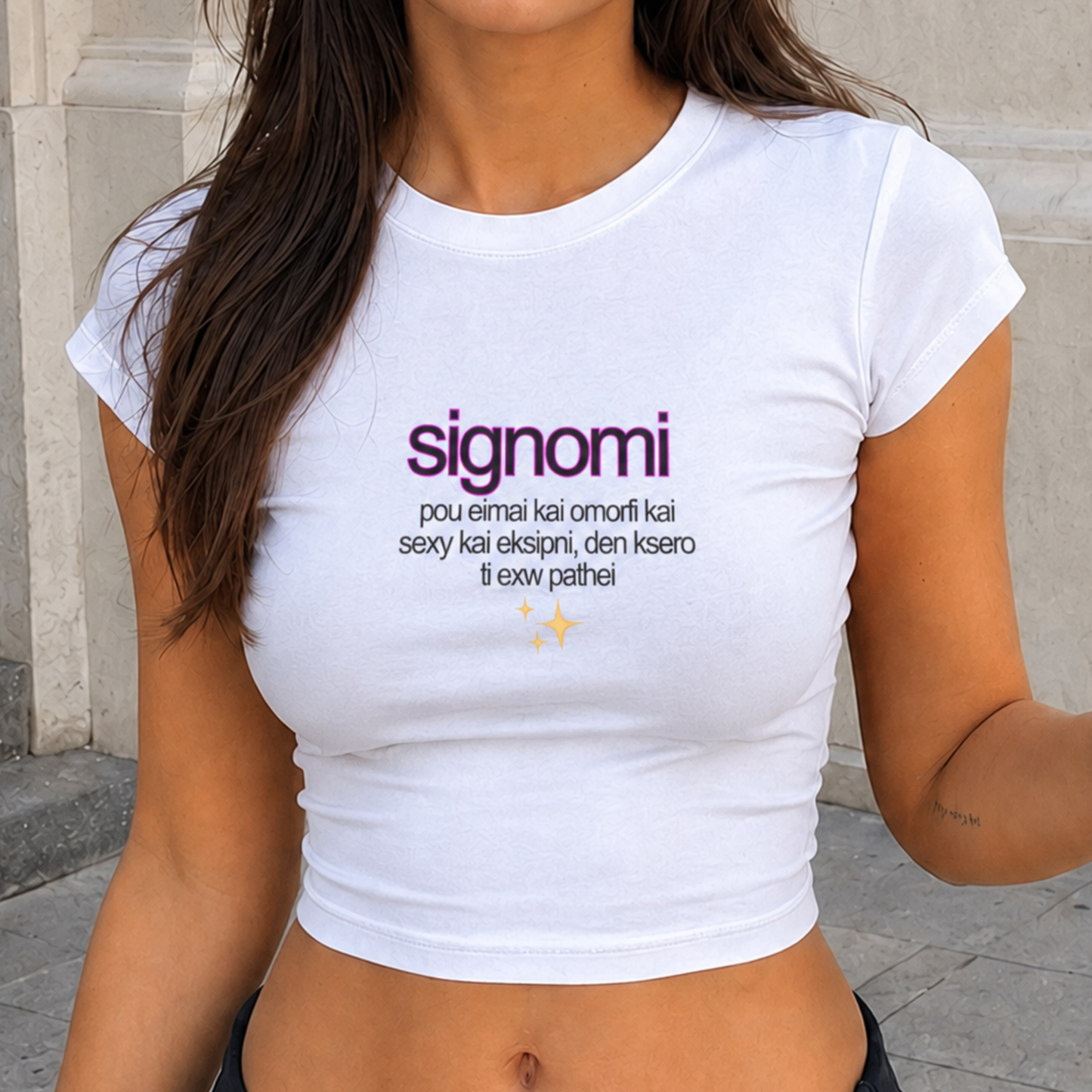 signomi✨ crop top