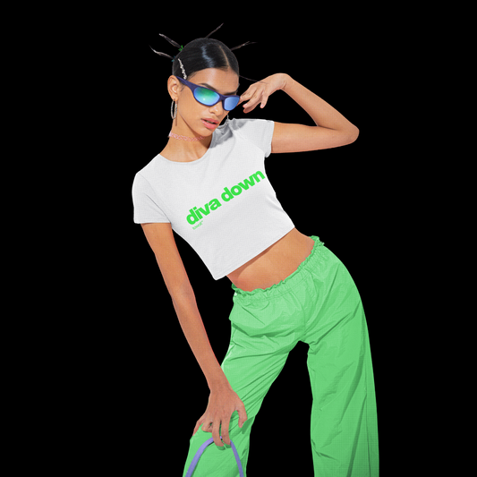 DIVA DOWN - crop top