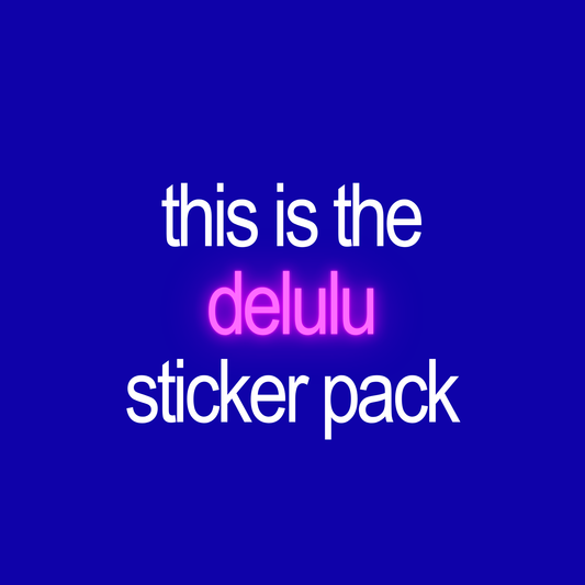 🥝delulu sticker pack🥝