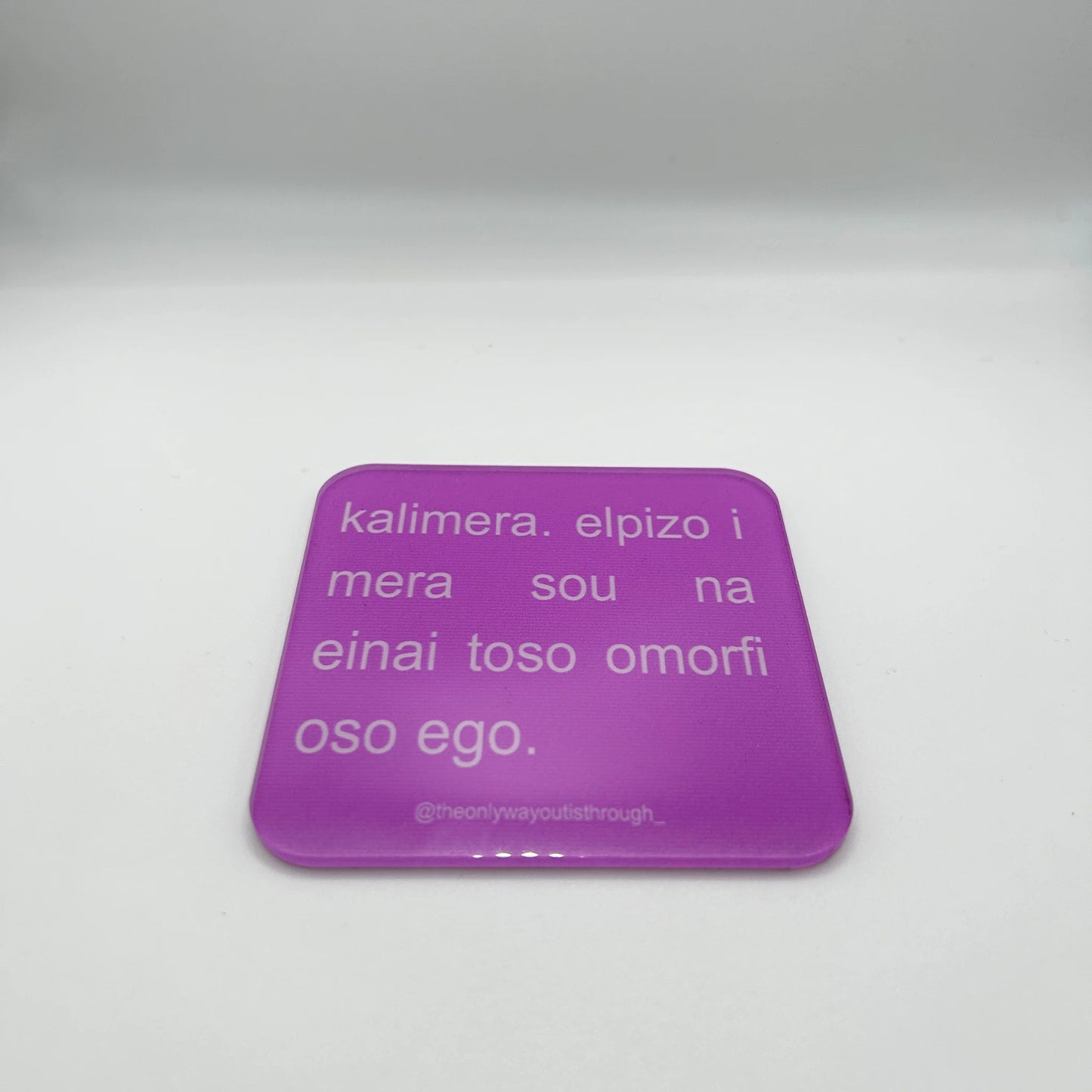 🎀towoit coaster - kalimera🎀