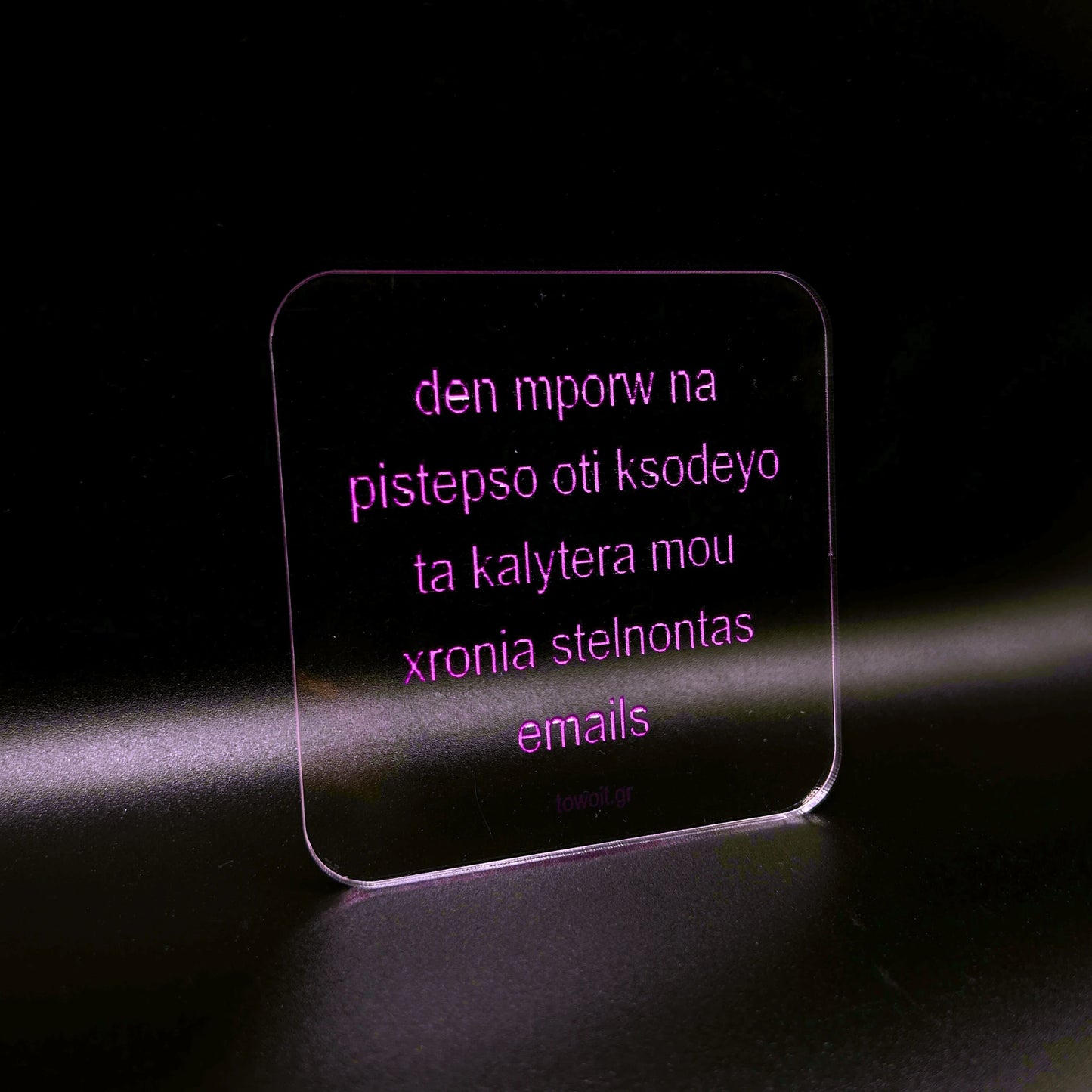💻towoit coaster - emails 💻 (transparent)