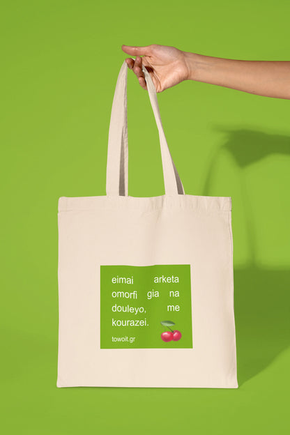 🍒omorfi tote bag🍒