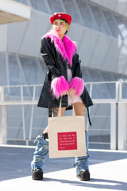 🚩red flag tote bag🚩