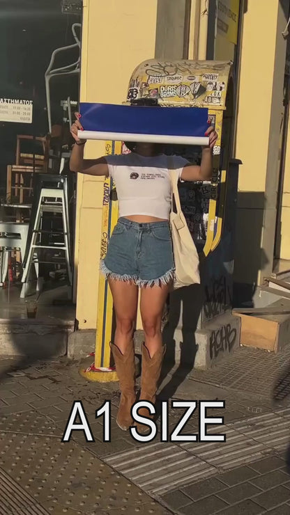 A3 poster kalimera se olous ektos apo ton 🥝🥝🥝