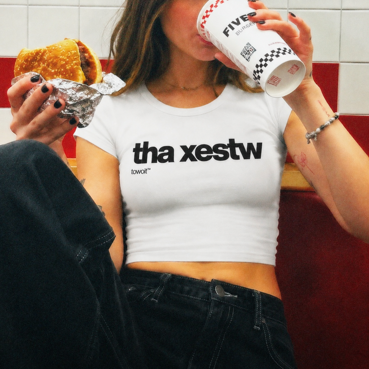 crop top - tha xestw