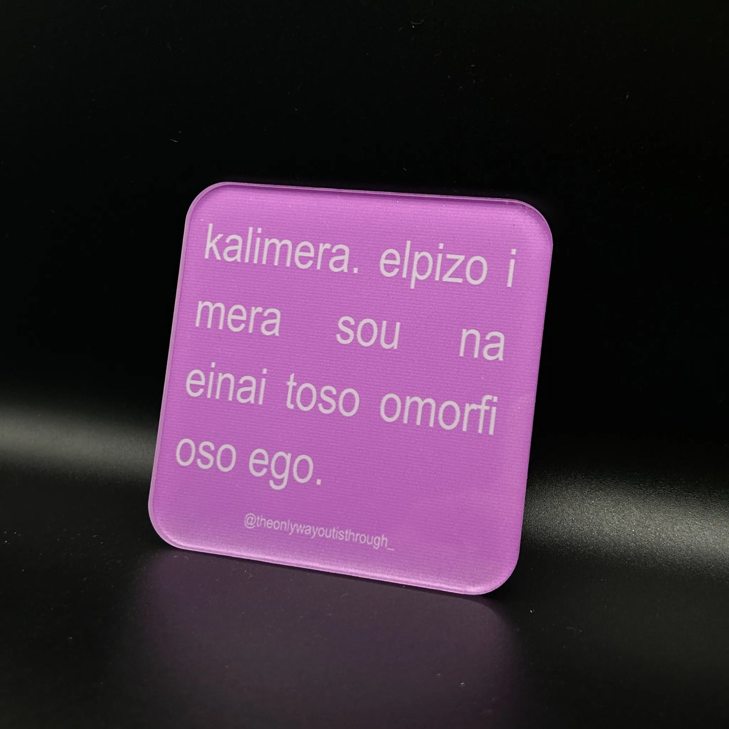 🎀towoit coaster - kalimera🎀